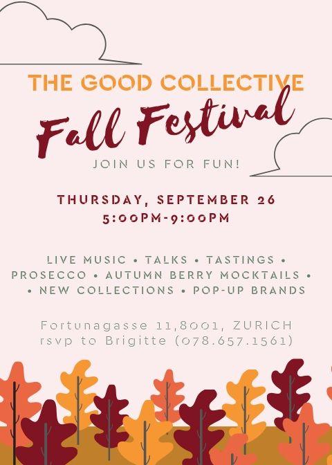 26. September 2019 - Saisoneröffnung im THE GOOD COLLECTIVE, Zürich