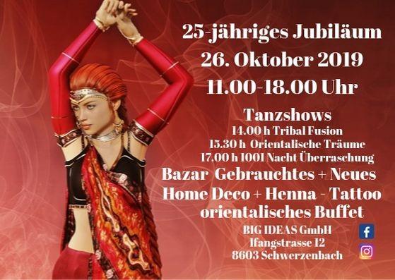 26 octobre 2019 - Grand anniversaire avec spectacle de danse et buffet