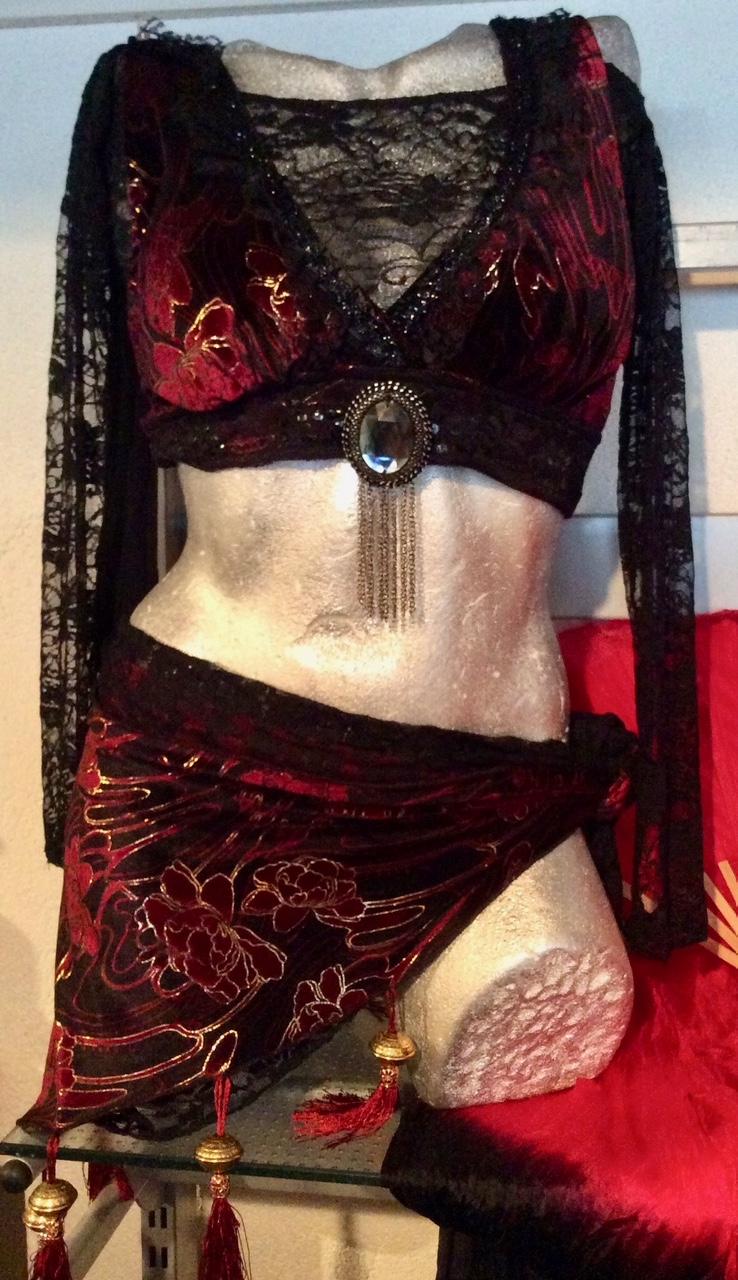 ensemble soutien-gorge et foulard