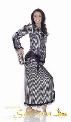 Robe pour la dance avec la canne