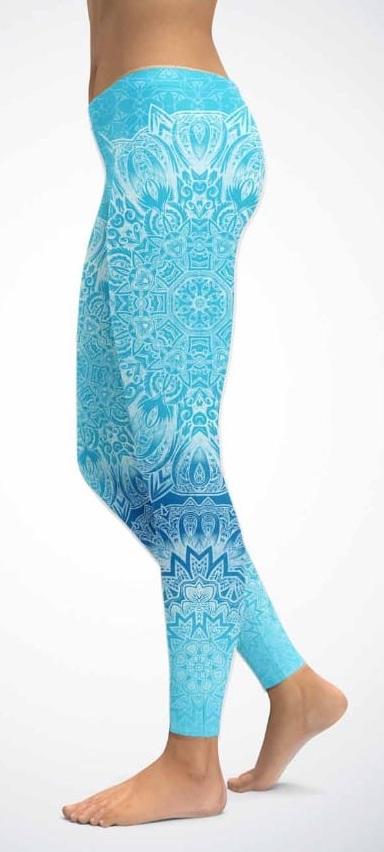 Leggins Blue Ice